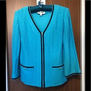 St John Beautiful Teal Jacket